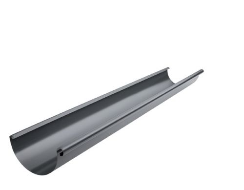 Žlab RŠ 330/2mb, KJG PZ lakovaný - TM RAL 8028  tmavě hnědá