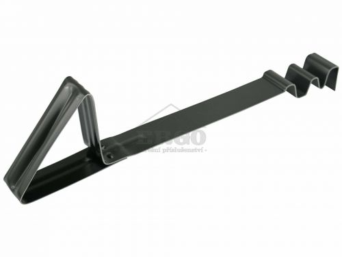 Protisněhový hák D-19 pro tašku Tondach Figaro 11 - Barva černá engoba RAL 7021