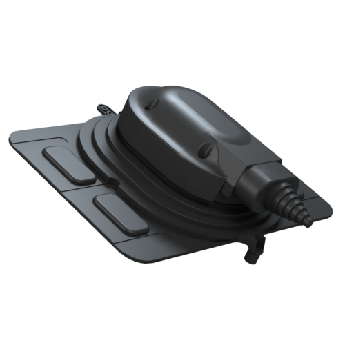 Solární průchodka pro plechové krytiny univerzal - S25 - Barva černá RAL 9005