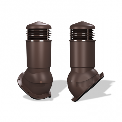 Větrací komínek K95 pro plechové krytiny WIRPLAST - Barva hnědá RAL 8017