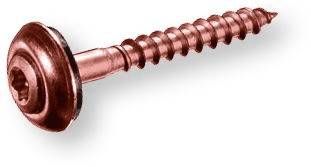 Klempířský šroub poměděný 4,5 x 45 mm