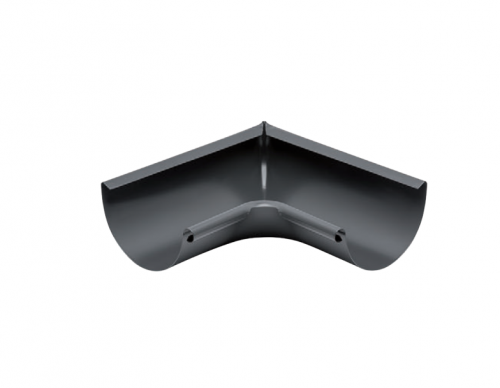 Roh žlabu vnitřní 250, KJG PZ lakovaný - TM RAL 8028  tmavě hnědá