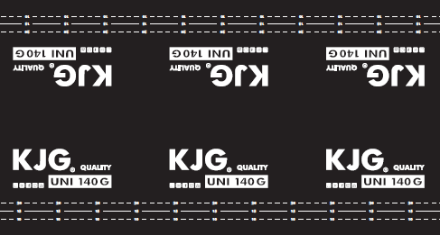 KJG střešní fólie UNI 140g/m2 s lepící páskou  (role 75m2)