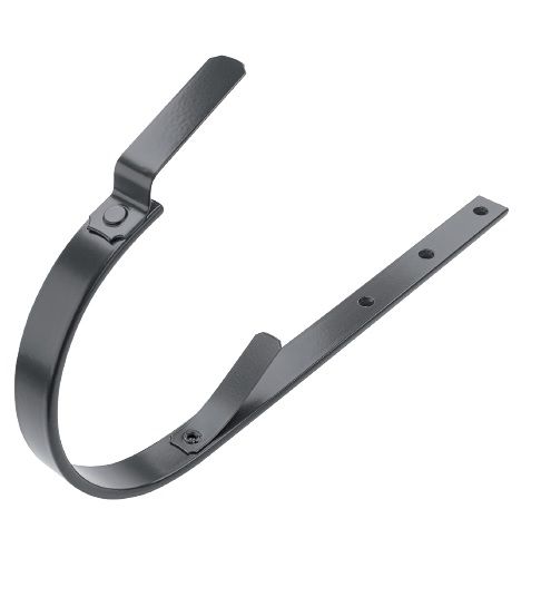 Hák žlabu 280, KJG PZ lakovaný - TM RAL 8028  tmavě hnědá