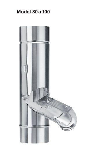 Zachytávač vody KJG, Ti - Zn, průměr 100 mm