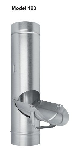 Zachytávač vody pozink KJG, průměr 120 mm