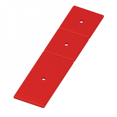 Distanční podložka 43 x 180 x 3 mm - 100ks/balení