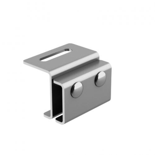 Držák solárních panelů - falcované krytiny - nerez 