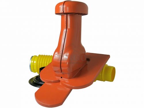 ERGO - Odvětrávací komplet pro Bobrovku dvojité krytí - Barva cihlově červená