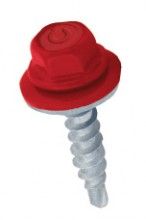 Farmářský šroub s PZ podložkou 4,8 x 60 mm barevné - RAL 7016 antracit