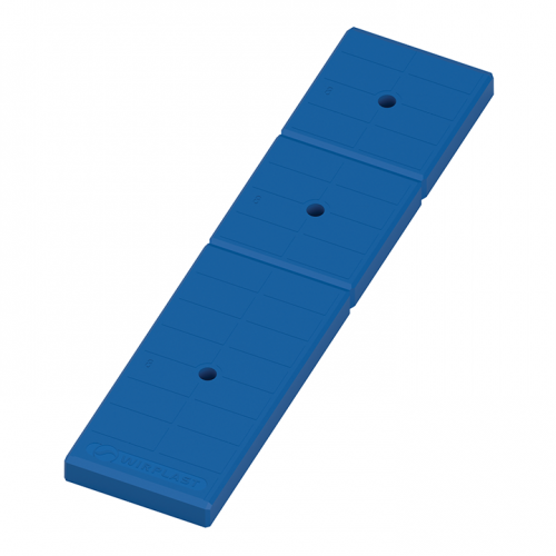 Distanční podložka 43 x 180 x 8 mm - 140ks/kýblík